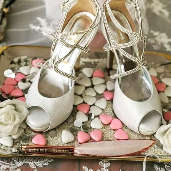 Lou bridal sandals Daianna